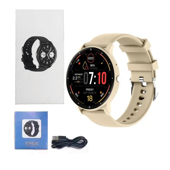 Smartwatch ZL02 Pro 1,39" (Versão para Chamada) Bege